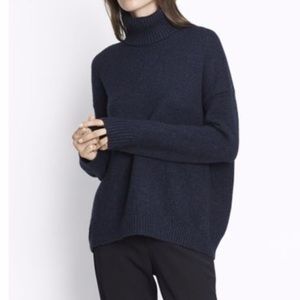 SOLD Vince-Navy Wool/Silk/Cashmere Blend Sweater